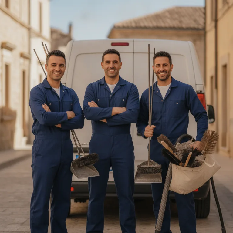 Spazzacamino team a Scafati